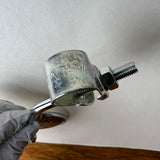 ROUND BICYCLE MIRROR CHROME CLEAR REFLECTOR FOR SCHWINN & OTHERS