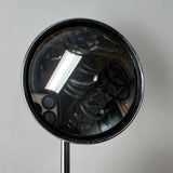 ROUND BICYCLE MIRROR CHROME CLEAR REFLECTOR FOR SCHWINN & OTHERS