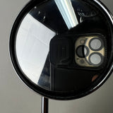 ROUND BICYCLE MIRROR CHROME CLEAR REFLECTOR FOR SCHWINN & OTHERS