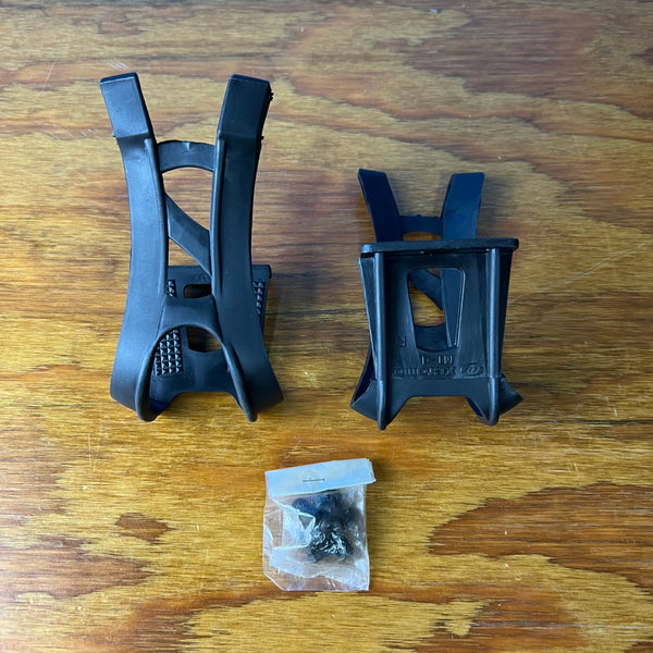 XERAMA MT-1 BICYCLE PEDALS TOE CLIPS WITH BOLTS VINTAGE NOS – Bicycle Heaven