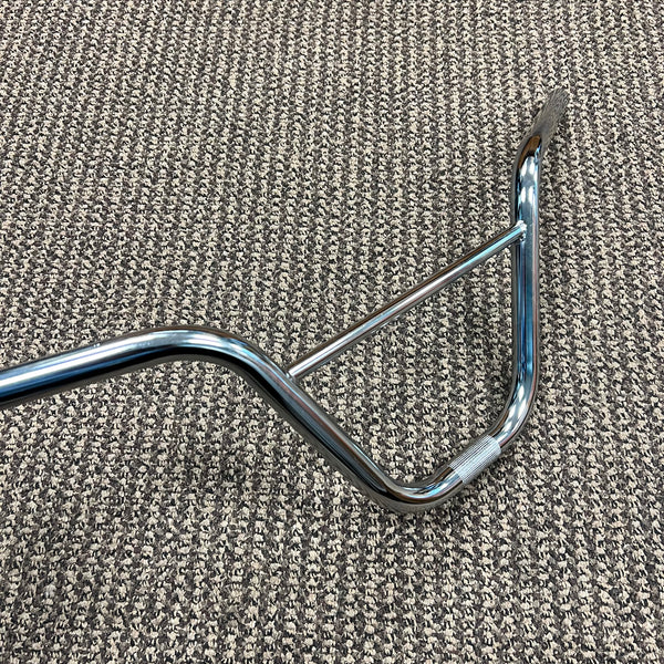old bmx バーハンドル schwinn mongoose MID SCHOOL BMX HANDLEBAR STEEL CHROME FITS GT MONGOOSE