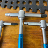 PARK TOOL THH-1 SLIDING T-HANDLE HEX WRENCH SET