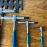 PARK TOOL THH-1 SLIDING T-HANDLE HEX WRENCH SET