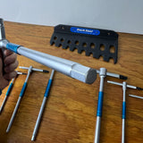 PARK TOOL THH-1 SLIDING T-HANDLE HEX WRENCH SET