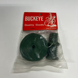 BICYCLE HANDLE BAR TAPE & PLUGS GREEN FITS SCHWINN HUFFY MURRAY OTHERS NOS