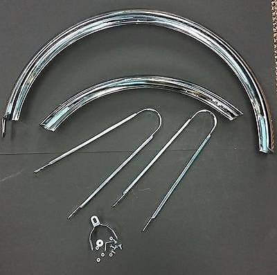 Chrome mudguards bicycle hotsell
