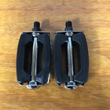 BICYCLE BOW PEDALS FOR HUFFY SEARS AMF ROADMASTER SCHWINN BIKES 1/2" THREAD