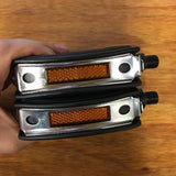 BICYCLE BOW PEDALS QUALITY FITS SCHWINN STINGRAYS CORVETTE TYPHOON SEARS OTHERS