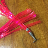BICYCLE STREAMERS FIT SCHWINN OTHERS HOT PINK / NEON NOS