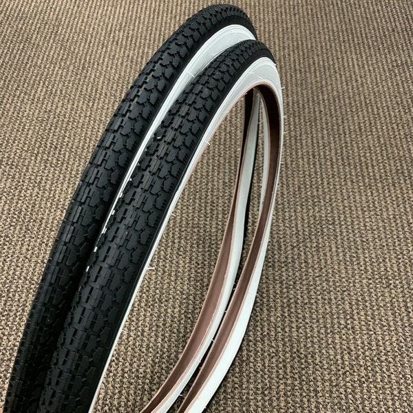 BICYCLE TIRES FIT SCHWINN FLEET CORVETTE TYPHOON WIDER 26 X 2 X 1-3/4 – Bicycle Heaven