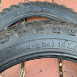 BICYCLE TIRE 14 X 2.125 FOR KIDS BIKE SEARS & MANY OTHERS NEW