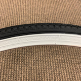 BICYCLE TIRE WHITE WALL 26 X 1-3/8" / 37-590 FOR HUFFY SEARS ROAD BIKES OTHERS