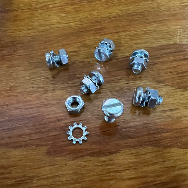 SCHWINN BICYCLE FENDER CHAIN GUARD BOLTS NOS MINT – Bicycle Heaven