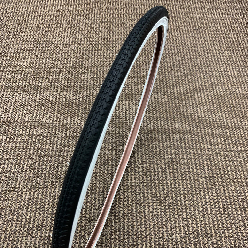 BICYCLE TIRE WHITE WALL 26 X 1-3/8" / 37-590 FOR HUFFY SEARS ROAD BIKES OTHERS