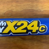 OLD SCHOOL TEAM MURRAY X24C BLUE BMX BIKE FRAME TOP TUBE PAD VINTAGE NOS