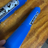OLD SCHOOL BMX BLUE TEAM MURRAY X24 FRAME TOP TUBE & V BAR PADS VINTAGE NOS