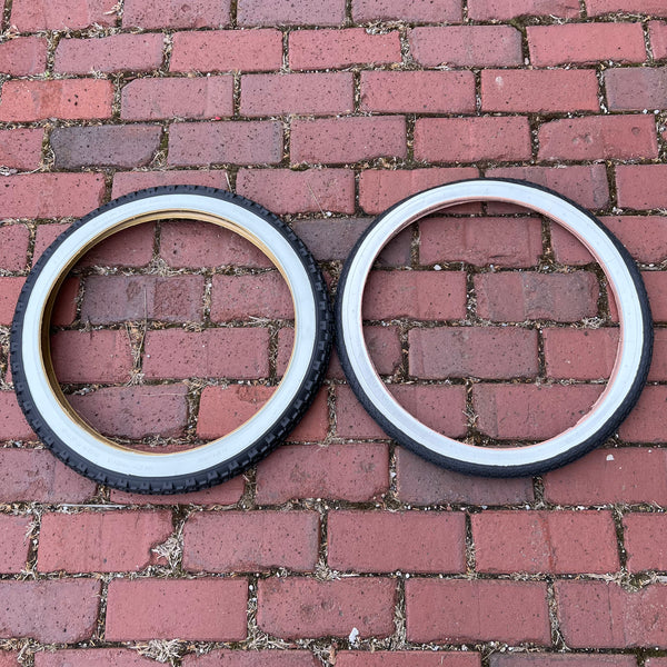 BICYCLE TIRES FIT SCHWINN STINGRAY BIKE 20 X 1-3/4 S-7 FRONT & S-2 REA – Bicycle Heaven