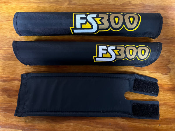 FS300 OLD SCHOOL BMX BICYCLE PAD SET FIT FREE SPIRIT OTHERS VINTAGE NOS