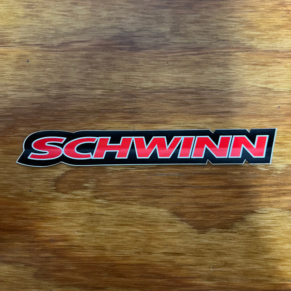 SCHWINN REFRIGERATOR CARS BIKES DISPLAY DECAL STICKER