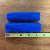 BICYCLE GRIPS BLUE FOR SCHWINN HUFFY SEARS MURRAY & OTHERS NEW