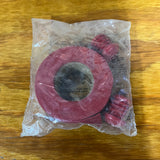 BICYCLE HANDLE BAR TAPE & PLUGS RED CLOTH HUNT WILDE FIT SCHWINN VARSITY OTHERS NOS