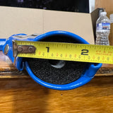 OLD SCHOOL BMX BLUE TEAM MURRAY X24 FRAME TOP TUBE & V BAR PADS VINTAGE NOS