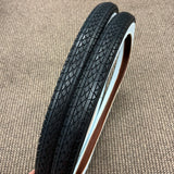 BICYCLE TIRES 26 X 2.125 GOOD YEAR TREAD WHITE WALL FITS SCHWINN & OTHERS NEW
