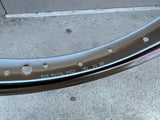 BICYCLE RIM 16 X 1.75 28 HOLE FITS SEARS SCREAMER MUSCLE BIKES STEEL CHROME NOS
