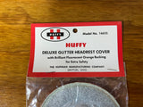 HUFFY BICYCLE SISSY BAR HEAD COVER PAD SILVER GLITTER VINTAGE NOS NEVER USED