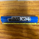 OLD SCHOOL BMX BLUE TEAM MURRAY X24 FRAME TOP TUBE & V BAR PADS VINTAGE NOS