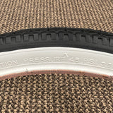 BICYCLE TIRE 20 X 1.75 WHITE WALL FITS SCHWINN HUFFY SEARS MURRAY & OTHERS NEW