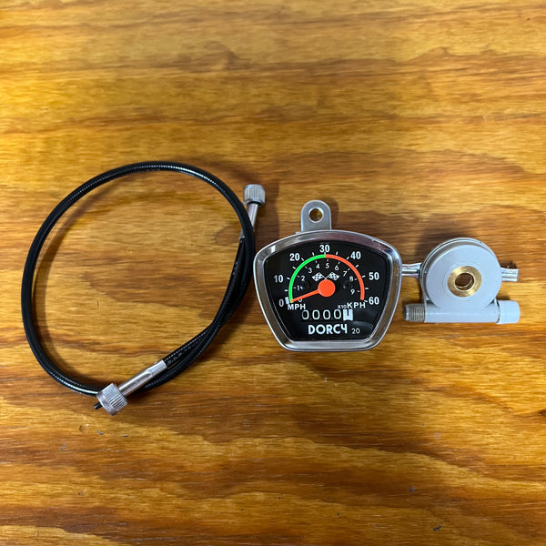 BICYCLE SPEEDOMETER SET DORCY VINTAGE FITS 20 INCH STINGRAYS MUSCLE B Bicycle Heaven