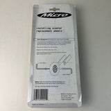 HUFFY MICRO REPLACEMENT SEALED BEARING WHEELS CLEAR MODEL #99921