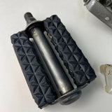 SEAT, LEFT PEDAL, CLEAR PLASTIC COVER, REFLECTORS