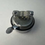 Bicycle Bell Chrome Silver Metal Classic Style 7/8" Handlebar Mount New