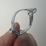 Vintage BMX Bicycle Brake Cable Guide Clamp Chrome 1" Frame Tube NOS