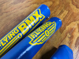 OLD SCHOOL BMX FLYING O BLUE & YELLOW PAD SET VINTAGE NOS