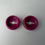 SUGINO BMX CRANK DUST CAPS PINK FOR OLD SCHOOL BMX BIKES & OTHERS