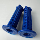 OLD SCHOOL BMX GRIPS WINNERS CIRCLE BLUE ORIGINAL USA MADE VINTAGE NOS