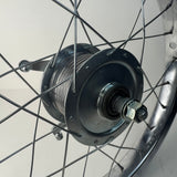 Vintage 16" Bicycle Front Wheel Sun Metal Rim Drum Brake Schwinn Stingray Style