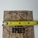 Vintage TEN SPEED Bicycle Sticker Decal NOS Tan Brown 10 Speed Bike Collectible