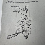 DORCY BIKE PALS HANDS FREE CALIPER BRAKE TOOL VINTAGE NOS