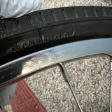 SCHWINN STING-RAY FASTBACK 20 X 1-3/8 WHEEL SET FRONT / REAR COMPLETE
