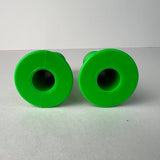 VINTAGE GREEN TRICYCLE GRIPS 5/8" ID. 3-3/8" LONG FIT ELGIN AMF HUFFY COLSON NOS