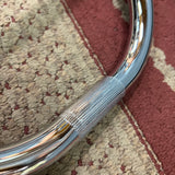 FREE STYLE BICYCLE HANDLEBAR FITS GT MONGOOSE BMX & OTHERS CHROME NEVER USED
