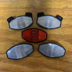 EXCEL REFLECTOR KIT FIT MURRAY KING KAT AND OTHERS VINTAGE NOS