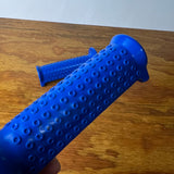 OLD SCHOOL BMX HANDLEBAR GRIPS BLUE COBRA MX OCTOPUS BICYCLE VINTAGE NOS