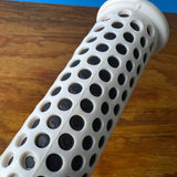 OLD SCHOOL BMX BIKE F1 STYLE DOT GRIPS BLACK/WHITE FUAN GT REDLINE HARO OGK NOS