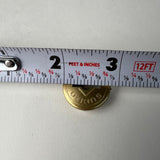 SUGINO BMX CRANK DUST CAPS GOLD FOR OLD SCHOOL BMX BIKES