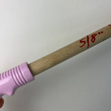 LIGHT PINK TRICYCLE GRIPS 5/8" ID. 3-3/8" LONG FITS ELGIN AMF HUFFY COLSON NOS